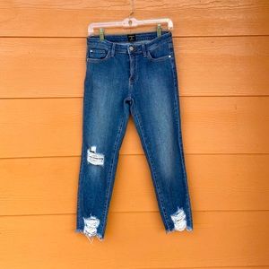 EUC Just Black Jeans 28